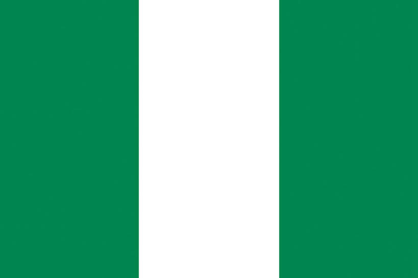 无人,横图,室内,特写,白天,正面,静物,旗帜,国旗,一面,绿色,白色,旗,彩图,尼日利亚国旗