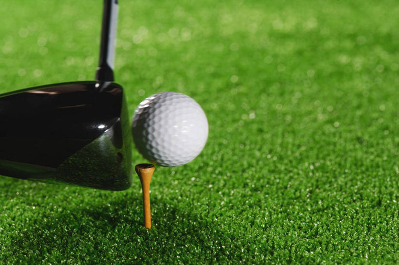 无人,横图,室外,特写,白天,正面,草地,草坪,植物,阴影,朦胧,模糊,光线,木制,高尔夫,高尔夫球,影子,球场,球座,高尔夫球场,草,树,树木,一个,绿色,阳光,自然,木制品,生长,单个,成长,支撑,高尔夫球杆,绿茵场,高尔夫运动,高尔夫球具,支持,高尔夫球运动,彩图