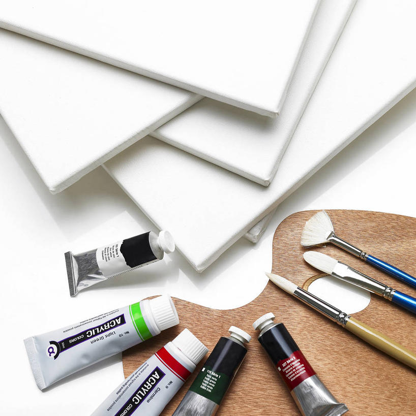 无人,竖图,俯视,室内,特写,白天,白色背景,绘画,静物,艺术,木制,笔,办公用品,画板,美术用品,文具,一个,画笔,木制品,学习用品,摄影,影棚,单个,调色盘,颜料,文具用品,美术,调色板,绘画工具,画具,彩图,高角度拍摄,影棚拍摄,拍摄,丙烯颜料