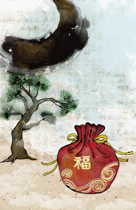 无人,竖图,插画,室内,白天,正面,数码,科技,植物,松树,袋子,春节,阴影,节日,庆祝,网络,布袋,枝条,高光,几何,计算机图形,祝福,合成,图画,文化,传统,画,树,树木,树枝,绿色,自然,祈祷,祈福,庆典,健康,许愿,生长,成长,福袋,纪念,祈求,吉祥,电脑合成图,数码合成图,合成图,坚定,漫画,写实,具体,具象,长寿,贞洁,虬枝,枝杈,好运,平安,彩图