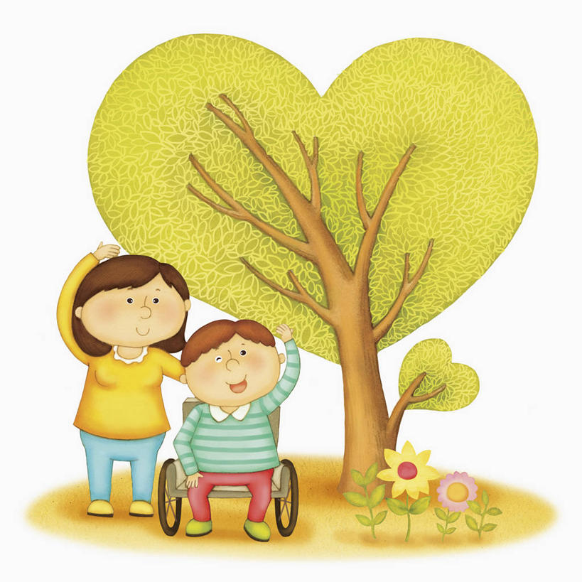 东方人,儿童,无人,两个人,伙伴,朋友,病人,坐,举,笑,微笑,方图,插画,室内,白天,白色背景,正面,友谊,纯洁,数码,科技,草地,草坪,植物,亚洲,阴影,服装,盛开,网络,化学,工具,高光,几何,计算机图形,合成,花蕾,图画,休闲装,黄种人,刺激,画,草,花,花瓣,花朵,鲜花,树,树木,小孩,衣服,绿色,自然,轮椅,花苞,花蕊,复健,托,休闲,康复,休闲服,器械,可爱,童年,童趣,服饰,生长,成长,腐蚀,气体,电脑合成图,数码合成图,医疗设备,合成图,病患,医疗器械,残疾,残疾人,医疗工具,漫画,童真,伤残,烂漫,无邪,写实,具体,具象,辅助设备,残障,弱势群体,无色,天真,友情,男孩,男人,男性,女孩,女人,女性,亚洲人,患者,就医者,举起,举手,举着,向上举,向上伸,向上托,坐着,彩图,全身,氨,氨气,男生,女生