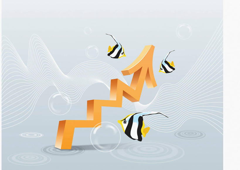 游泳,无人,横图,插画,室内,白天,侧面,数码,数据,科技,阴影,分析,曲线,网络,鱼,图表,表格,高光,几何,计算机图形,合成,图画,注视,方向,鱼类,海洋生物,箭头,画,观察,看,K线图,三条,观看,统计,电脑合成图,数码合成图,折线,察看,指向,合成图,关注,竞速,水生动物,指标,销售,目标,水生物,漫画,业绩,折线图,海底动物,写实,具体,具象,簇,观赏鱼,泅水,K线,蜡烛图,拍浮,彩图,全身