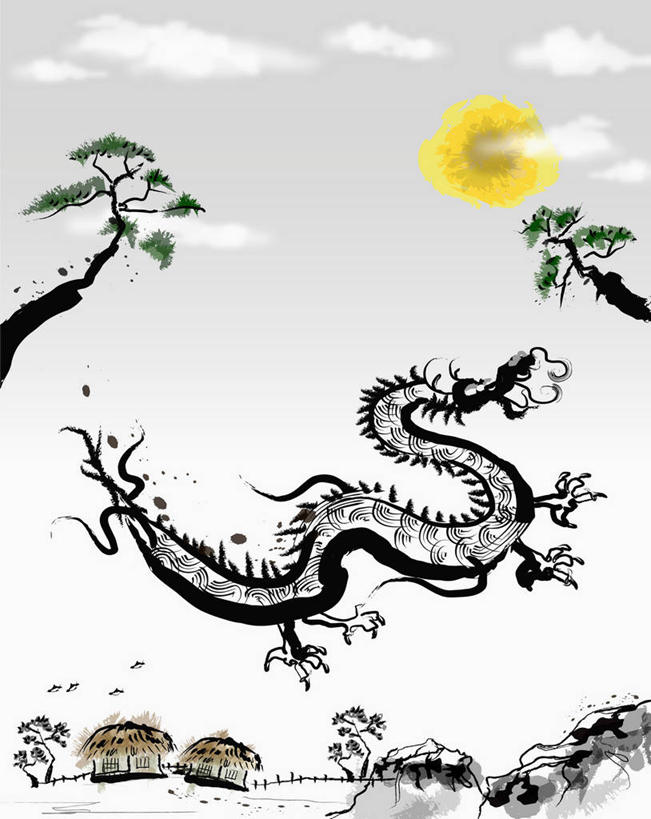 无人,家,竖图,插画,室内,白天,侧面,绘画,成功,数码,科技,山,山脉,太阳,植物,飞翔,阴影,灰色背景,艺术,飞行,网络,龙,房屋,屋子,山峰,云,云朵,枝条,山峦,高光,几何,计算机图形,翱翔,古典,合成,云彩,图画,文化,飞,楼房,住宅,画,树,树木,树枝,一只,蓝色,绿色,白云,蓝天,天空,自然,工艺品,群山,天,品味,生长,晴朗,成长,美术,电脑合成图,数码合成图,水彩,水彩画,高雅,合成图,高贵,图腾,传说,漫画,写实,具体,具象,美学,祥瑞,灵兽,权势,尊荣,虬枝,枝杈,幸运,晴空,彩图,全身,房子