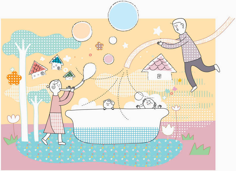 东方人,儿童,无人,四个人,家庭,夫妻,母亲,父亲,女儿,儿子,家,站,横图,插画,室内,白天,白色背景,侧面,爱情,游戏,纯洁,数码,科技,植物,玩具,亚洲,握,阴影,服装,漂浮,飘扬,网络,圆形,图形,圆,房屋,屋子,公寓,高光,几何,计算机图形,飘落,浪漫,拿,玩,合成,图画,拿着,注视,休闲装,黄种人,娱乐,洋房,楼房,住宅,画,树,树木,小孩,衣服,绿色,自然,泡泡,浴缸,观察,看,站着,休闲,温暖,温馨,父女,父子,母女,母子,一家人,休闲服,恩爱,父爱,可爱,母爱,童年,童趣,益智,握着,恋人,服饰,生长,成长,观看,下沉,活动,电脑合成图,数码合成图,和睦,察看,合成图,发泄,关注,数学,消遣,智力,降落,漫画,泡泡机,卫浴设备,童真,烂漫,无邪,写实,具体,具象,宣泄,飘零,水管装置,天真,男孩,男人,男性,年轻男性,年轻女性,女孩,女人,女性,亚洲人,孩子,年轻人,夫妇,情侣,玩耍,嬉戏,站立,彩图,全身,房子,几何图形,平面图形,伴侣,融洽,男生,女生