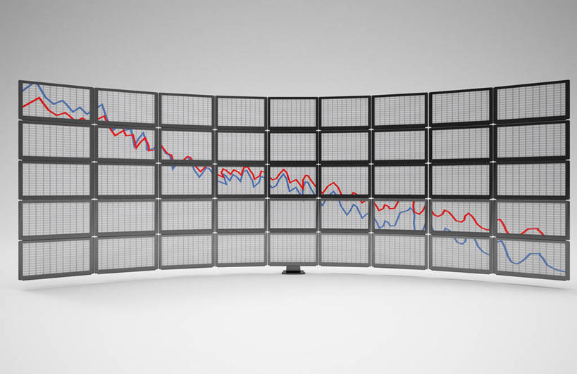 无人,横图,插画,室内,白天,正面,股票,显示器,数码,数据,科技,一排,许多,阴影,灰色背景,整齐,并列,并排,分析,曲线,网络,屏幕,图表,表格,很多,高光,几何,计算机图形,合成,图画,显示屏,画,排列,K线图,金融,经济,统计,电脑合成图,数码合成图,折线,合成图,队列,颈线,平行,漫画,流通,贸易,输出设备,写实,具体,具象,K线,股价图,蜡烛图,彩图,证券