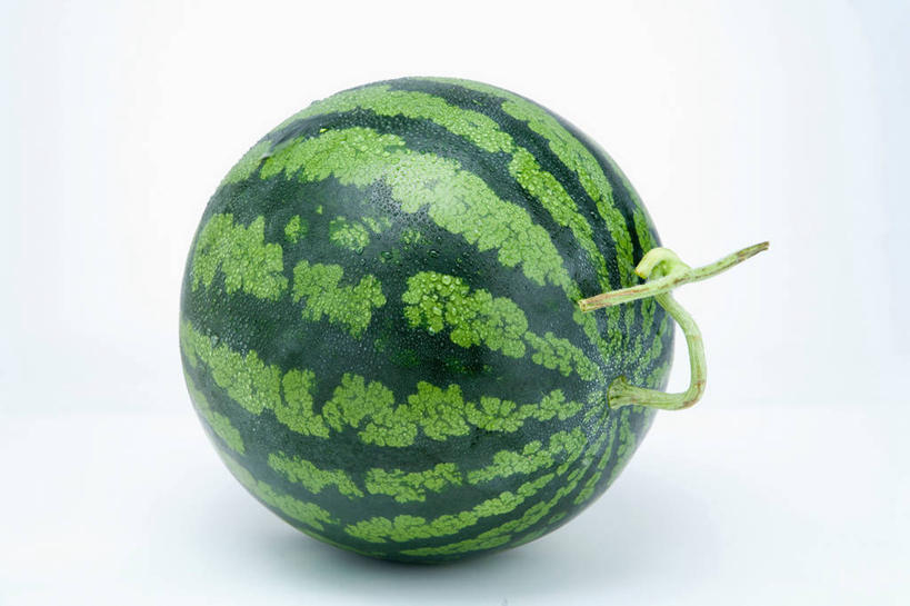 无人,横图,俯视,室内,特写,白天,白色背景,西瓜,水果,阴影,新鲜,反射,影子,生食,食品,果实,食物,一个,摄影,有机食品,绿色食品,影棚,单个,寒瓜,彩图,高角度拍摄,影棚拍摄,拍摄