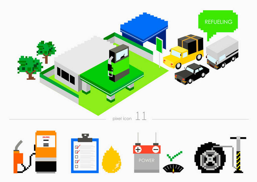 无人,横图,插画,室内,白天,白色背景,正面,数码,科技,植物,卡车,汽车,阴影,网络,英文,标志,文字,字符,字母,集装箱,高光,几何,计算机图形,合成,图画,设备,标识,货柜,车,画,树,树木,绿色,黑色,自然,轮胎,箱子,交通工具,轿车,橡胶,打气筒,打气,运输,充气,加油站,生长,成长,英文字母,对话框,电脑合成图,数码合成图,合成图,载具,装备,漫画,橡胶制品,物流,加油枪,车胎,写实,具体,具象,计量加油枪,输油枪,油枪,空气泵,设置,充气筒,彩图,外胎,补充站,公共加油站,汽车加油站