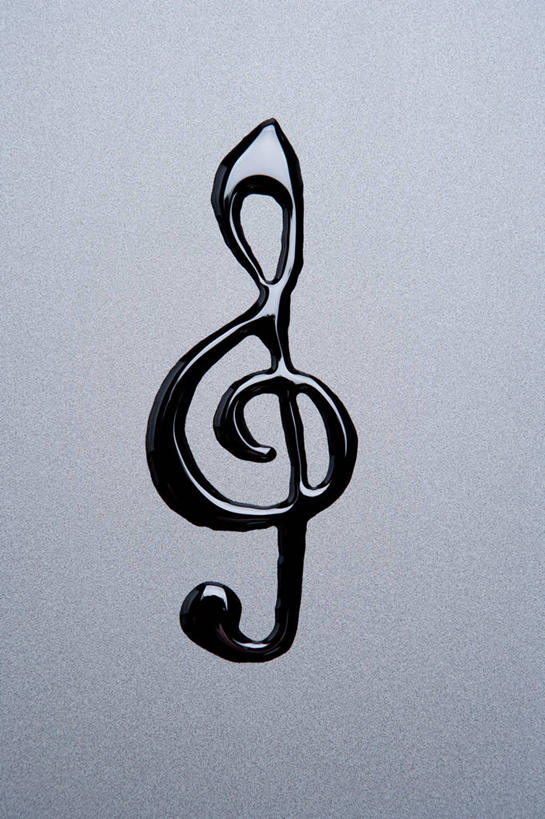 无人,竖图,俯视,室内,特写,白天,灰色背景,墨水,办公用品,音乐,文具,黑色,学习用品,摄影,影棚,墨,墨汁,文具用品,节拍,文房四宝,乐符,音符,符头,符干,符尾,乐章,彩图,高角度拍摄,影棚拍摄,拍摄