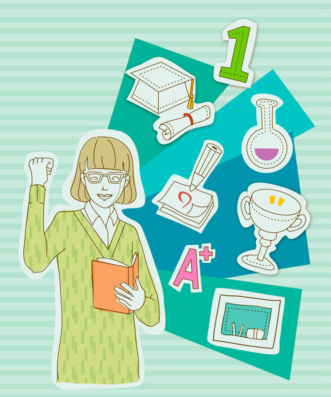 东方人,一个人,无人,学生,站,笑,微笑,露齿笑,竖图,插画,室内,白天,正面,成功,胜利,数码,实验,仪器,科技,书籍,亚洲,仅一个年轻女性,仅一个女性,仅一个人,一副,握,阴影,研究,透明,分析,网络,化学,测试,笔,标志,烧瓶,数字,文字,眼镜,纸,字符,办公用品,高光,几何,计算机图形,合成,图画,注视,黄种人,鼓励,标识,玻璃制品,画,文具,玻璃瓶,瓶子,铅笔,学习用品,书本,观察,加油,看,手势,握拳,站着,器皿,光彩,打气,握着,阿拉伯数字,观看,试卷,文具用品,电脑合成图,数码合成图,察看,考试,合成图,关注,鼓舞,测验,荣誉,考卷,漫画,奖品,近视眼镜,考察,玻璃仪器,试验耗材,实验用品,圆底烧瓶,写实,具体,具象,荣耀,评比,光荣,年轻女性,女人,女性,亚洲人,书,图书,站立,半身,彩图,奖杯