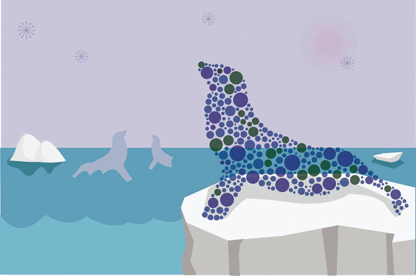 无人,横图,插画,室内,白天,侧面,数码,科技,海浪,海洋,哺乳动物,海豹,野生动物,三只,阴影,网络,纹路,纹理,冰,浪花,高光,几何,计算机图形,合成,图画,画,海水,动物,浮冰,寒冷,可爱,活泼,电脑合成图,数码合成图,冰冷,合成图,漫画,海景,肌理,写实,具体,具象,严寒,冰凉,酷寒,凛冽,凛凛,极冷,流冰,浮冰块,大海,风浪,海,海水的波动,近岸浪,涌浪,彩图,全身