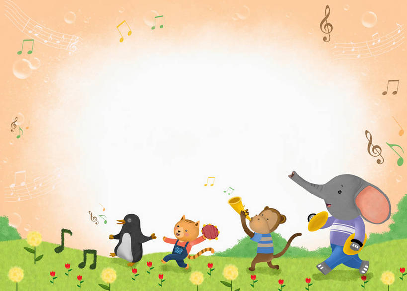 无人,走,笑,微笑,露齿笑,横图,插画,室内,白天,正面,数码,科技,草地,草坪,植物,宠物,大象,猴,猫,企鹅,野生动物,猴子,书籍,四只,一排,握,阴影,服装,整齐,盛开,网络,乐谱,乐器,铜管乐器,五线谱,小号,高光,几何,计算机图形,音乐,拿,合成,花蕾,图画,拿着,注视,休闲装,画,草,花,花瓣,花朵,鲜花,树,树木,排列,衣服,绿色,自然,动物,花苞,花蕊,观察,看,休闲,休闲服,可爱,握着,服饰,活泼,生长,成长,观看,电脑合成图,数码合成图,察看,节拍,合成图,队列,关注,铜管,音符,猫咪,漫画,符头,符干,符尾,乐章,写实,具体,具象,锣鼓,象,步行,散步,走路,彩图,全身