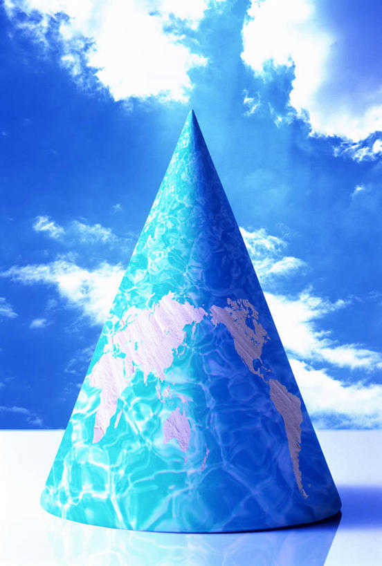 无人,竖图,室内,白天,正面,数码,科技,海洋,阴影,光线,网络,图形,影子,圆锥,世界地图,地球,陆地,云,云朵,高光,几何,计算机图形,合成,全球,云彩,一个,蓝色,白云,蓝天,天空,阳光,天,地理,国家,晴朗,单个,电脑合成图,数码合成图,大陆,世界,合成图,数学,写实,具体,具象,圆锥体,晴空,彩图,几何图形,立体几何,立体图形,大洋,大洲