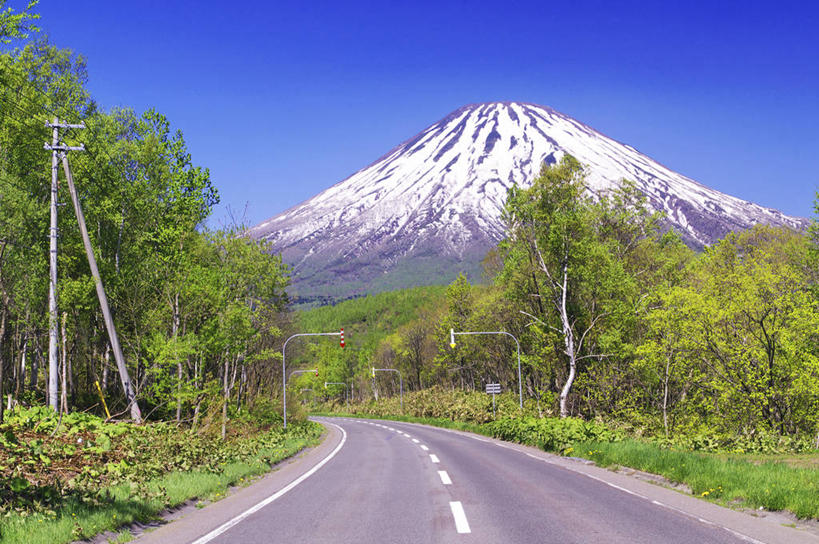 无人,公园,横图,室外,白天,正面,旅游,度假,草地,草坪,美景,山,树林,雪,雪山,植物,大雪,道路,路,公路,北海道,日本,亚洲,阴影,光线,影子,冰,积雪,景观,山峰,雪景,冬季,冬天,分界线,停车线,交通,山峦,娱乐,草,树,树木,蓝色,绿色,蓝天,天空,阳光,自然,天,享受,休闲,景色,放松,寒冷,生长,晴朗,成长,车行道,车行道分界线,冰冷,自然风光,标线,东亚,车行线,万里无云,日本国,北海道地方,北海道岛,严寒,冰凉,酷寒,凛冽,凛凛,极冷,国立公园,羊蹄山,支笏洞爷国立公园,晴空,晴空万里,马路,彩图