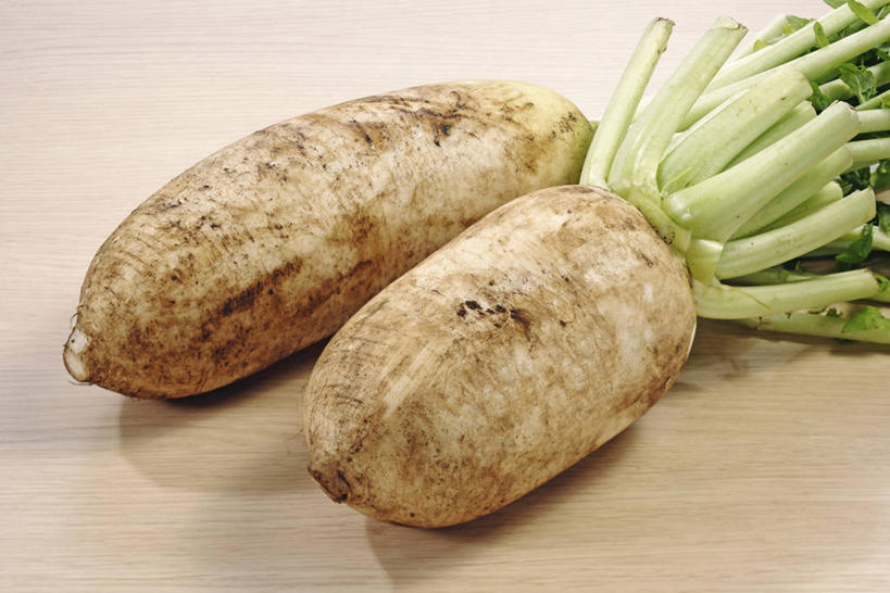 无人,横图,俯视,室内,特写,白天,萝卜,白萝卜,蔬菜,阴影,新鲜,反射,影子,食品,食物,两个,有机食品,绿色食品,莱菔,彩图,高角度拍摄