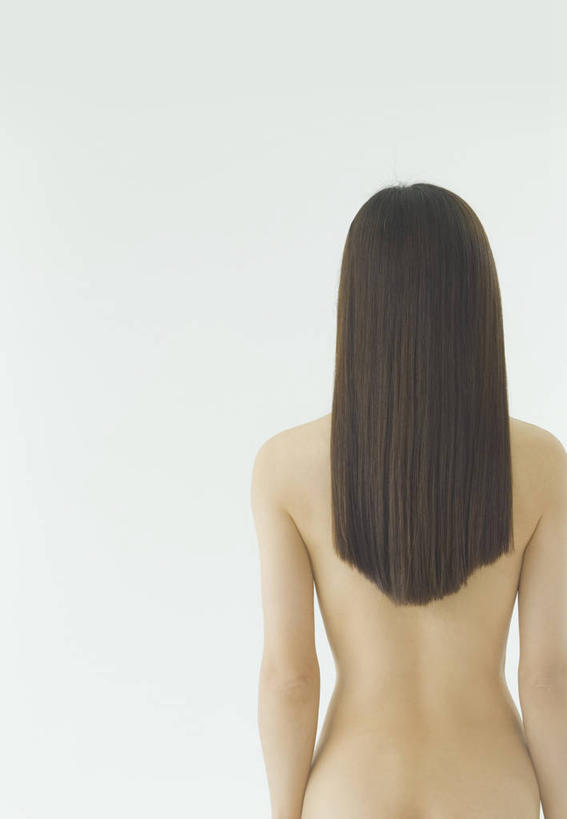 东方人,一个人,站,竖图,室内,白天,白色背景,性感,亚洲,仅一个年轻女性,仅一个女性,仅一个人,阴影,反射,影子,黄种人,裸露,背面,黑色,站着,诱惑,摄影,影棚,裸,苗条,火辣,修长,年轻女性,女人,女性,亚洲人,长发,直发,站立,半身,彩图,影棚拍摄,拍摄