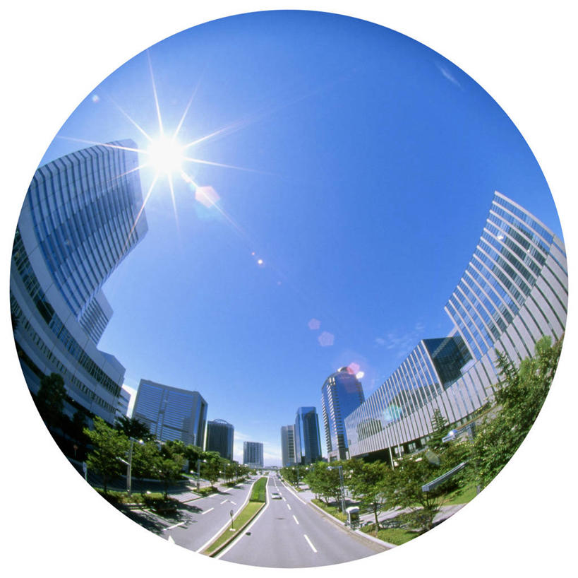 无人,家,高楼大厦,横图,室外,白天,白色背景,广角镜头,鱼眼镜头,仰视,度假,草地,草坪,美景,植物,城市风光,城市,大厦,道路,建筑,路,摩天大楼,公路,日本,亚洲,阴影,光线,影子,房屋,屋子,景观,公寓,分界线,停车线,交通,千叶县,娱乐,建设,洋房,楼房,住宅,草,树,树木,蓝色,绿色,蓝天,天空,阳光,自然,天,享受,休闲,景色,放松,生长,晴朗,成长,车行道,车行道分界线,标线,东亚,车行线,本州,万里无云,关东地方,本州岛,日本国,千叶,晴空,晴空万里,马路,彩图,低角度拍摄,镜头光晕,透镜闪耀,眩光,房子,大楼,高层建筑,高楼,摩天楼,幕张国际城