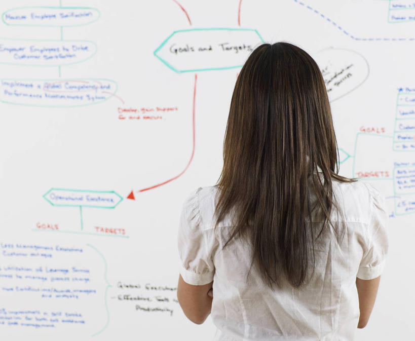 东方人,一个人,商务人士,商务女性,站,横图,室内,白天,亚洲,仅一个年轻女性,仅一个女性,仅一个人,阴影,套装,反射,分析,英文,标志,图形,文字,影子,字符,字母,系统,黄种人,标识,背面,白板,站着,英文字母,商务装,记录板,工薪阶层,记事板,方法,思路,框图,流程图,算法,年轻女性,女人,女性,亚洲人,白领,上班族,站立,半身,彩图