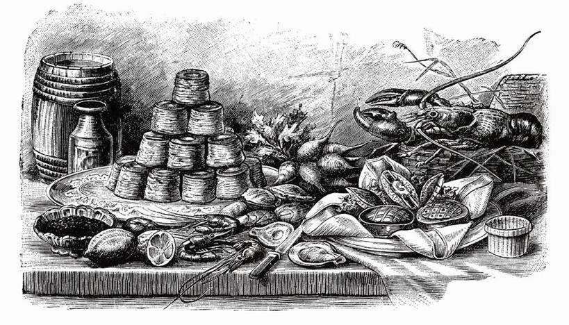 点心,海鲜,面包,龙虾,奶酪,无人,横图,插画,室内,白天,正面,数码,科技,餐桌,桌子,蔬菜,一堆,许多,阴影,堆叠,堆积,新鲜,反射,网络,木桶,桶,影子,虾,干酪,起司,食品,面点,芝士,高光,几何,计算机图形,营养,合成,图画,水产,海洋生物,画,食物,糕点,容器,乳酪,有机食品,绿色食品,餐台,储藏,堆,电脑合成图,数码合成图,乳制品,合成图,储存,水生动物,海产品,水生物,漫画,发酵,海底动物,写实,具体,具象,彩图,贮存