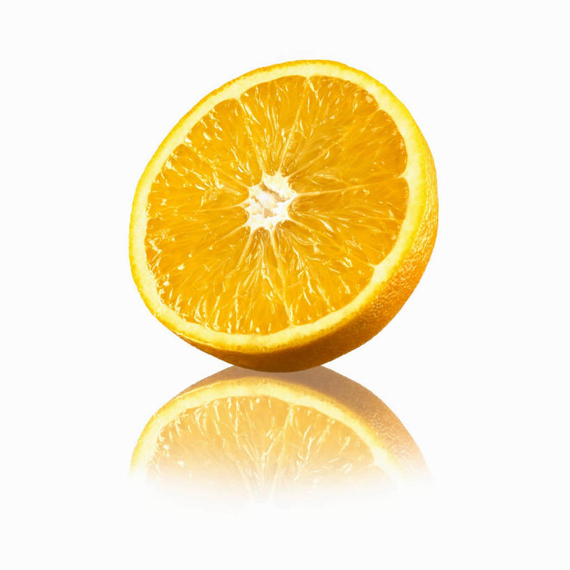 无人,方图,俯视,室内,特写,白天,白色背景,桌面,桌子,柑橘,水果,阴影,新鲜,反射,木制,影子,生食,食品,果实,食物,一个,木制品,橙色,摄影,有机食品,绿色食品,影棚,单个,横截面,剖面,截面,截面图形,橘子,桔子,橙子,橙,彩图,高角度拍摄,影棚拍摄,拍摄