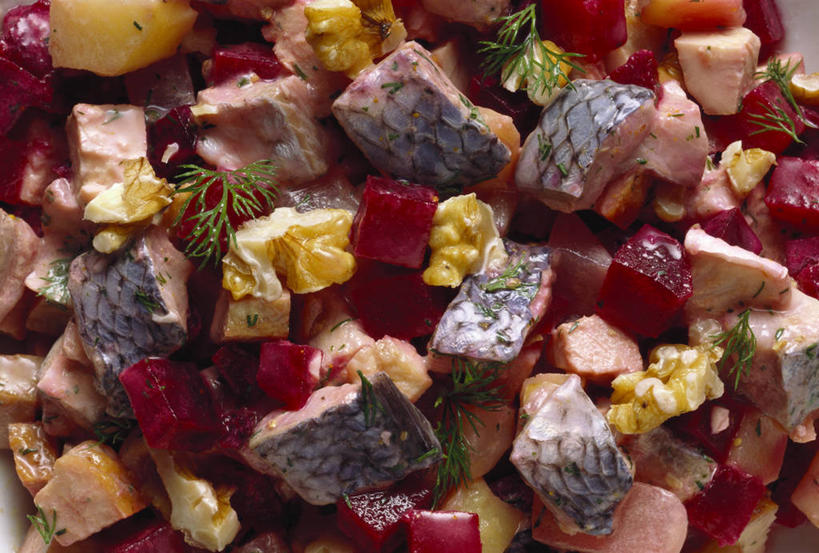 海鲜,无人,横图,俯视,室内,特写,白天,失败,苹果,黄瓜,蔬菜,水果,阴影,新鲜,反射,影子,生食,沙拉,食品,果实,色拉,蔬果,水产,沙律,海洋生物,食物,有机食品,绿色食品,色拉酱,鲱鱼,水生动物,海产品,千岛酱,水生物,海底动物,莳萝,挫败,洋茴香,土茴香,太平洋鲱鱼,青瓜,胡瓜,彩图,高角度拍摄,海鲜沙拉