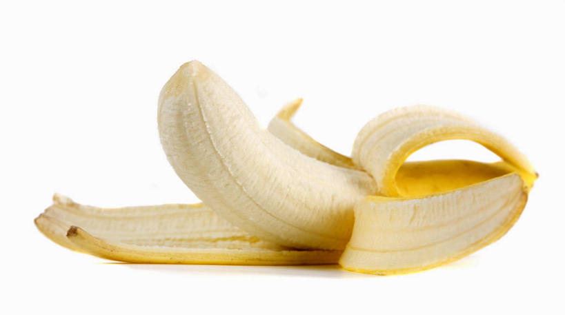 无人,横图,俯视,室内,特写,白天,白色背景,餐桌,桌子,香蕉,水果,阴影,新鲜,反射,影子,生食,食品,果实,食物,一个,剥开,摄影,有机食品,绿色食品,影棚,单个,餐台,甘蕉,彩图,高角度拍摄,影棚拍摄,拍摄