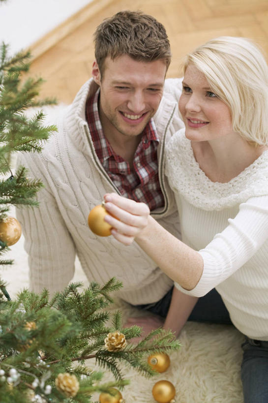 西方人,两个人,站,举,笑,微笑,露齿笑,竖图,俯视,室内,白天,爱情,植物,欧洲,圣诞节,欧洲人,握,阴影,服装,节日,庆祝,装饰,反射,挂饰,影子,圣诞树,圣诞球,浪漫,注视,休闲装,文化,球,树,树木,衣服,绿色,自然,围巾,观察,看,托,站着,庆典,休闲,球体,温暖,温馨,休闲服,恩爱,握着,恋人,服饰,生长,成长,围脖,观看,纪念,保暖,华丽,修饰,点缀,和睦,察看,御寒,关注,衬托,美观,雅致,雅观,男人,男性,年轻男性,年轻女性,女人,女性,白种人,情侣,举起,举手,举着,向上举,向上伸,向上托,站立,半身,彩图,高角度拍摄,伴侣,融洽