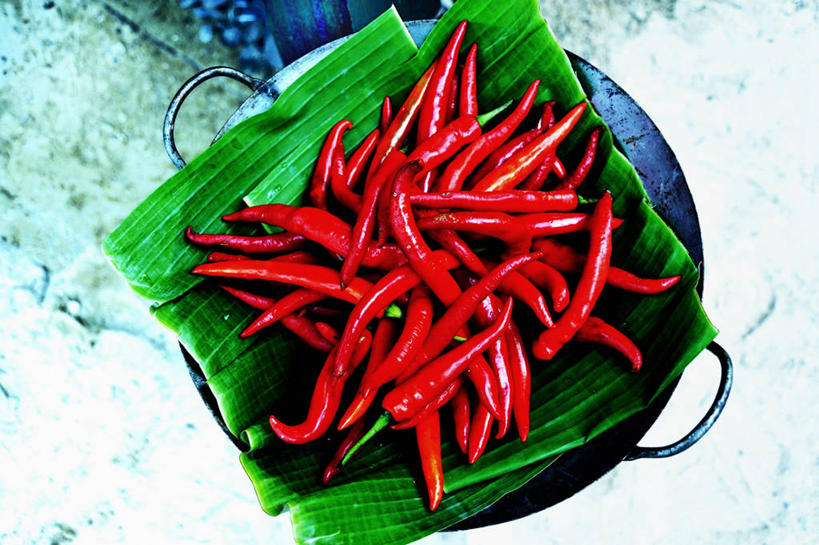无人,横图,俯视,室内,特写,白天,烹饪,辣椒,蔬菜,厨具,叶子,金属制品,一堆,许多,阴影,堆叠,堆积,新鲜,反射,金属,锅子,影子,食品,绿叶,锅,食物,嫩叶,有机食品,绿色食品,锅具,堆,烹饪用具,辣角,红海椒,大椒,辣虎,广椒,叶,叶片,烹调用具,辣子,红辣椒,海椒,番椒,烹调,彩图,高角度拍摄