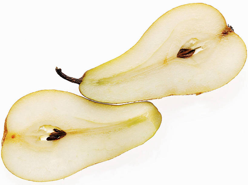 无人,横图,室内,特写,白天,白色背景,正面,梨,水果,阴影,新鲜,反射,影子,生食,食品,果实,食物,两个,香梨,摄影,有机食品,绿色食品,影棚,生梨,彩图,影棚拍摄,拍摄