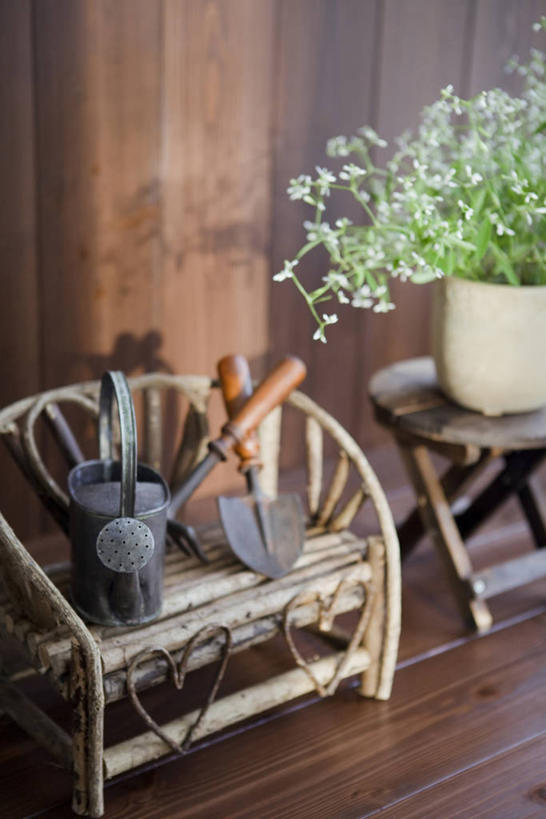 无人,竖图,室内,白天,正面,植物,地板,金属制品,金属,铲子,壶,盆栽,墙,盆景,地面,洒水壶,木地板,墙壁,墙面,水壶,绿色,自然,生长,成长,浇水壶,彩图,手铲