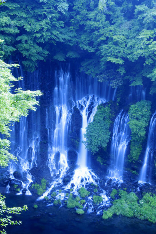 无人,竖图,室外,白天,正面,旅游,度假,美景,瀑布,森林,山,山脉,树林,水,植物,静冈县,日本,亚洲,飞溅,溅,液体,景观,山峰,水滴,山峦,娱乐,水珠,树,树木,绿色,自然,群山,享受,休闲,景色,放松,生长,成长,喷洒,自然风光,东亚,本州,本州岛,日本国,中部地方,静冈,富士宫,跌水,彩图,富士宫市