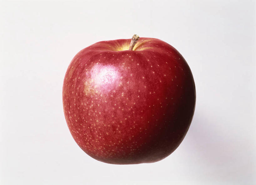 无人,横图,室内,特写,白天,正面,苹果,水果,阴影,灰色背景,新鲜,反射,影子,生食,食品,果实,食物,一个,红色,红苹果,摄影,有机食品,绿色食品,影棚,单个,彩图,影棚拍摄,拍摄