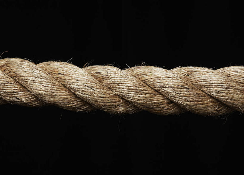 无人,横图,室内,特写,白天,正面,静物,阴影,黑色背景,反射,麻绳,影子,褐色,绳子,摄影,影棚,绳索,彩图,影棚拍摄,拍摄