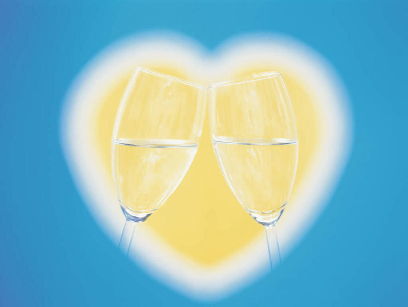 葡萄酒,无人,横图,室内,白天,正面,爱情,奢侈,快乐,数码,科技,杯子,阴影,爱心,庆祝,网络,高脚杯,两杯,高光,几何,计算机图形,浪漫,合成,玻璃制品,酒,饮料,两个,一个,黄色,蓝色,酒杯,香槟,干杯,碰杯,温暖,温馨,心形,恩爱,交际,友好,诱惑,单个,庆贺,电脑合成图,数码合成图,和睦,合成图,礼仪,敬酒,香槟杯,劝酒,写实,具体,具象,气泡酒,起泡酒,汽酒,心型,玻璃杯,彩图,高兴,欢笑,融洽