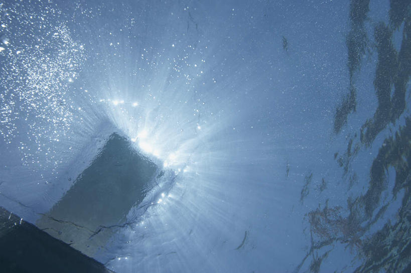 无人,体育馆,游泳池,横图,室外,白天,仰视,水,阴影,光线,影子,水池,水面,运动器械,泳池,蓝色,蓝天,天空,阳光,天,健身器械,晴朗,游泳馆,跳板,健身器材,万里无云,晴空,晴空万里,彩图,低角度拍摄,助跳板,运动器材