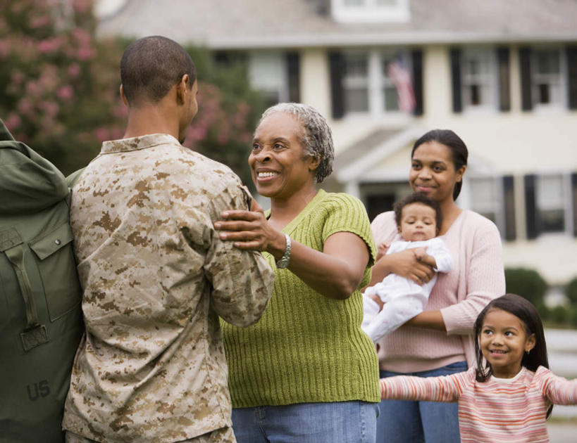 西方人,婴儿,儿童,老年人,背部,夫妻,母亲,父亲,女儿,祖母,三代同堂,家,站,伸展双臂,抱,笑,微笑,露齿笑,横图,室外,白天,正面,爱情,纯洁,植物,别墅,欧洲,非洲,黑人,欧洲人,五个人,服装,朦胧,模糊,包,房屋,屋子,公寓,许多人,浪漫,旅行包,注视,休闲装,祖孙三代,洋房,楼房,相视,住宅,树,树木,小孩,衣服,绿色,自然,观察,看,站着,一群人,休闲,温暖,温馨,父女,母女,面对面,休闲服,恩爱,父爱,可爱,母爱,童年,童趣,搭,恋人,服饰,生长,奶奶,成长,抱着,观看,祖孙,对视,和睦,察看,互视,搂着,搭着,关注,宝宝,迷彩服,军服,相对,童真,烂漫,无邪,外婆,外孙女,外祖母,相看,旅游包,提包,伪装服,野战服,作战服,天真,老年女性,男人,男性,年轻男性,年轻女性,女孩,女人,女性,非洲人,孩子,年轻人,夫妇,情侣,全家福,孙女,敞开双臂,搂,搂抱,伸开双臂,展开双肩,站立,张开手臂,张开双臂,半身,彩图,房子,伴侣,融洽,女生,爸爸,多代同堂,妈妈