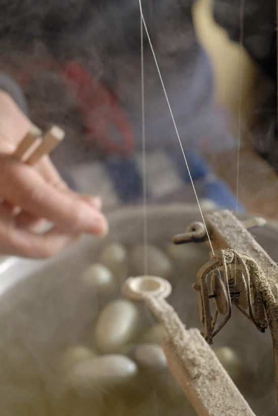 东方人,手,一个人,工厂,竖图,俯视,室内,特写,白天,车间,水,雾,筷子,餐具,亚洲,仅一个男性,仅一个人,仅一个中年男性,许多,握,沸腾,朦胧,模糊,蒸汽,蚕丝,液体,水滴,水蒸气,雾气,很多,拿,拿着,黄种人,文化,传统,手部,握着,单手,礼节,气体,礼仪,蒸发,蚕茧,家蚕茧,桑蚕茧,男人,男性,中年男性,亚洲人,进餐用具,半身,彩图,高角度拍摄,制造厂