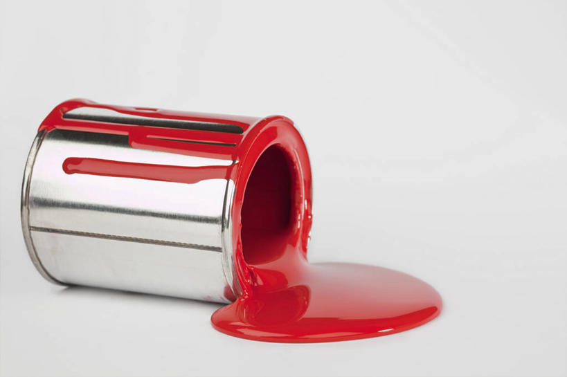 无人,横图,室内,特写,白天,白色背景,正面,装修,静物,阴影,装饰,反射,材料,铁桶,桶,液体,影子,装潢,一个,红色,容器,摄影,影棚,单个,储藏,油漆,保护,涂料,储存,流淌,彩图,影棚拍摄,拍摄,贮存