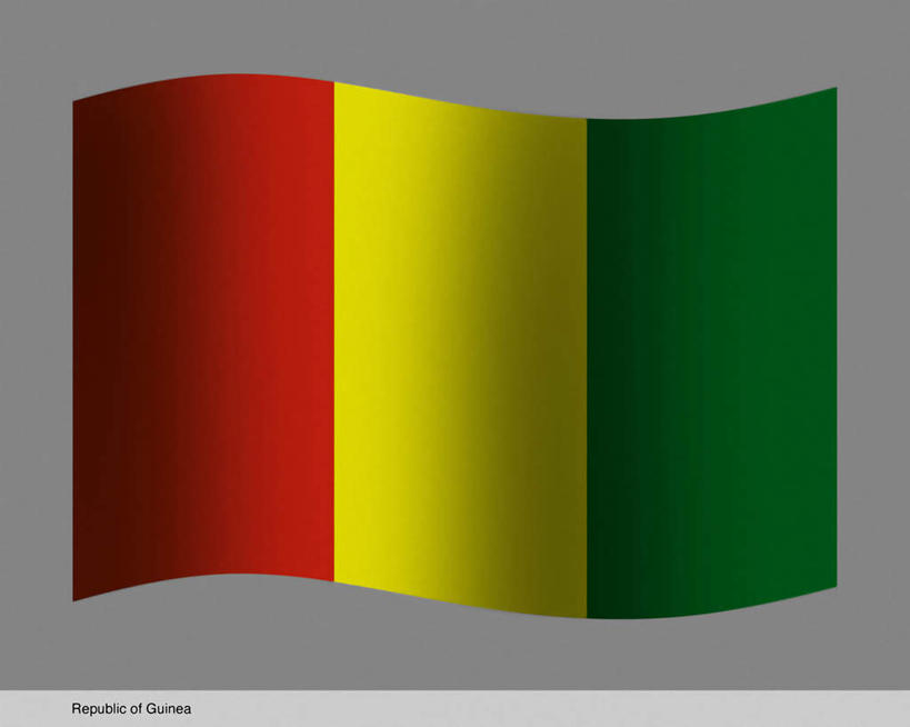 无人,横图,插画,室内,白天,正面,数码,科技,旗帜,国旗,非洲,几内亚,一面,阴影,灰色背景,条纹,曲折,弯曲,光线,网络,影子,高光,几何,计算机图形,合成,图画,画,一个,黄色,红色,绿色,蜿蜒,单个,电脑合成图,数码合成图,漫画,写实,具体,具象,阿非利加洲,几内亚共和国,旗,彩图