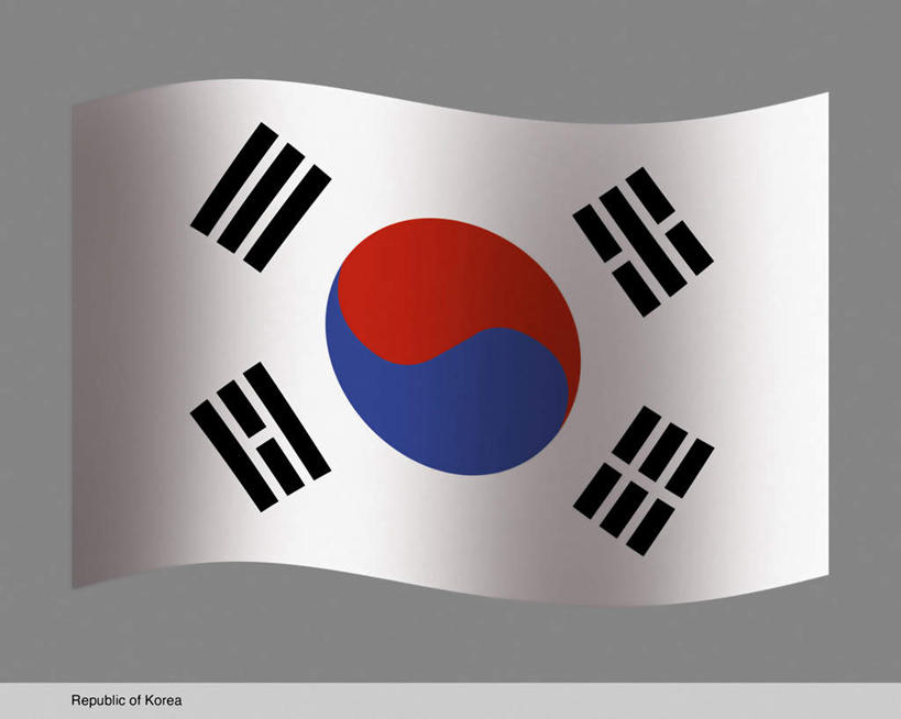 无人,横图,插画,室内,白天,正面,数码,科技,旗帜,国旗,韩国,亚洲,一面,阴影,光线,网络,影子,圆,高光,几何,计算机图形,合成,图画,画,一个,红色,蓝色,白色,黑色,单个,电脑合成图,数码合成图,太极,八卦,漫画,东亚,写实,具体,具象,大韩民国,旗,彩图