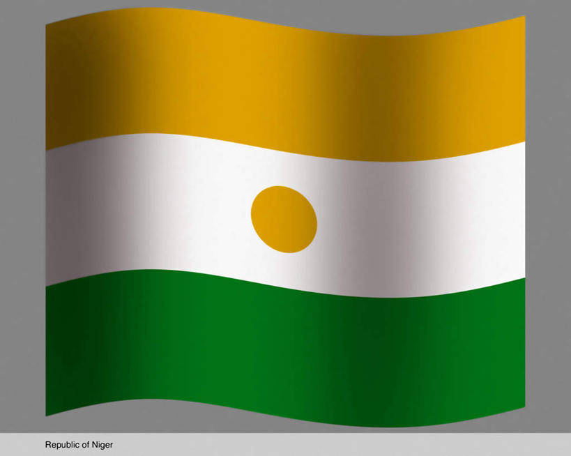 无人,横图,插画,室内,白天,正面,数码,科技,旗帜,国旗,非洲,一面,阴影,灰色背景,条纹,曲折,弯曲,光线,网络,影子,圆,高光,几何,计算机图形,合成,图画,画,一个,黄色,绿色,白色,蜿蜒,单个,电脑合成图,数码合成图,漫画,写实,具体,具象,阿非利加洲,西非,尼日,尼日共和国,旗,彩图
