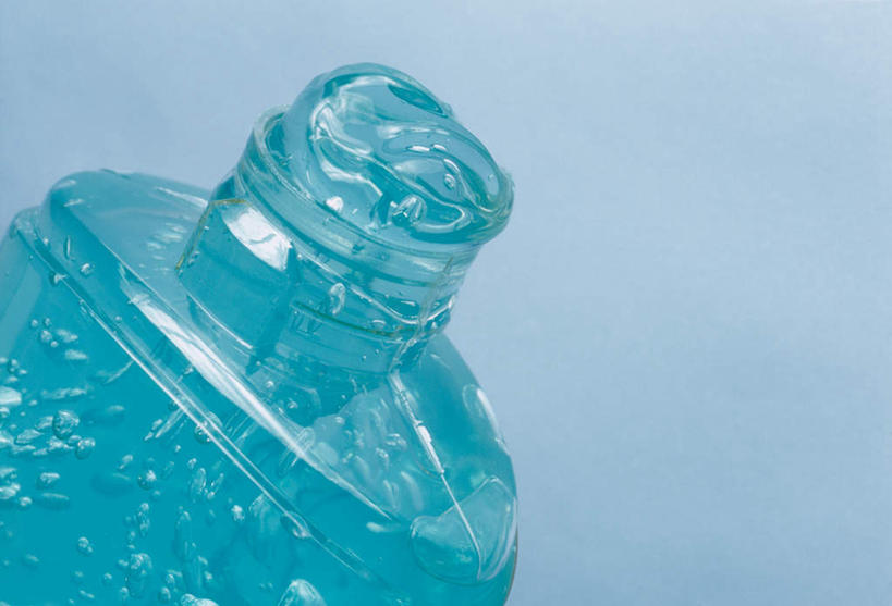 无人,横图,室内,特写,白天,正面,静物,护肤,阴影,灰色背景,朦胧,模糊,光线,泡沫,影子,蓝色,瓶子,塑料制品,日用品,洗浴用品,清洁,保养,享受,休闲,沐浴乳,塑料瓶,放松,保健,摄影,影棚,沐浴露,一瓶,护肤品,舒缓,养颜,去污,紧肤,嫩肤,洗涤,彩图,影棚拍摄,拍摄