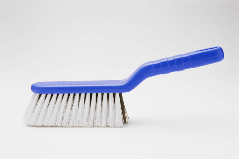 无人,横图,室内,特写,白天,白色背景,正面,静物,一个,蓝色,刷子,摄影,影棚,单个,沐浴刷,清洁用具,洗浴用具,彩图,影棚拍摄,拍摄