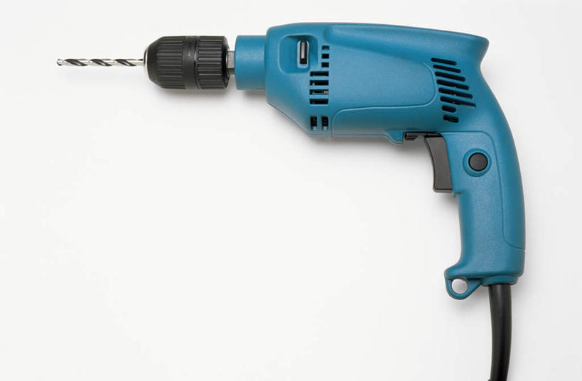 无人,横图,室内,特写,白天,白色背景,正面,静物,电力,电线,线,电能,线路,一个,蓝色,摄影,影棚,单个,电钻,电,电源,电源线,能量,手电钻,电动工具,彩图,影棚拍摄,拍摄