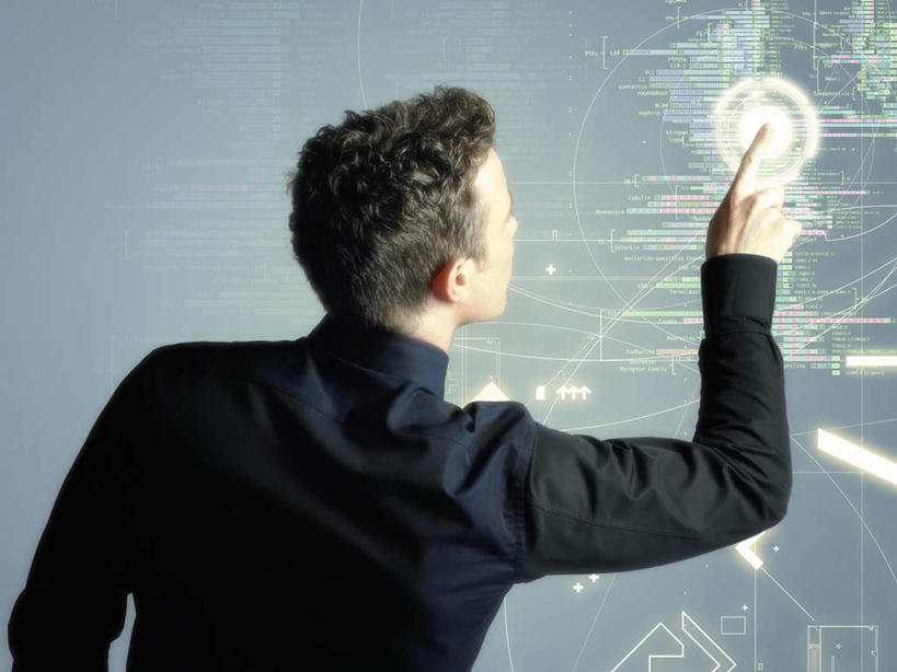 西方人,一个人,无人,站,横图,室内,白天,数码,科技,欧洲,欧洲人,仅一个男性,仅一个人,指,阴影,蓝色背景,服装,梦幻,发光,反射,光束,网络,影子,光亮,高光,几何,计算机图形,合成,扭头,注视,休闲装,方向,仅一个年轻男性,背面,衣服,观察,看,手势,站着,转头,休闲,休闲服,服饰,观看,电脑合成图,数码合成图,察看,指向,未来,食指,关注,发亮,光标,憧憬,男人,男性,年轻男性,白种人,站立,半身,彩图