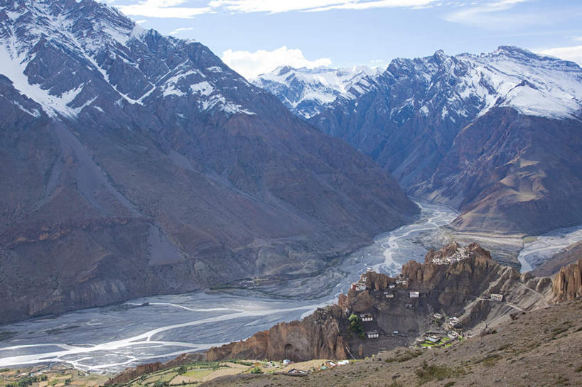 无人,横图,俯视,航拍,室外,白天,旅游,度假,河流,美景,山,水,雪,雪山,大雪,印度,亚洲,曲折,弯曲,冰,河水,积雪,景观,山峰,水流,雪景,云,云朵,冬季,冬天,山峦,云彩,娱乐,蓝色,白云,蓝天,天空,自然,天,享受,休闲,景色,放松,寒冷,蜿蜒,晴朗,冰冷,鸟瞰,自然风光,南亚,喜马偕尔邦,印度共和国,严寒,冰凉,酷寒,凛冽,凛凛,极冷,高山之州,喜马偕尔,晴空,彩图,高角度拍摄