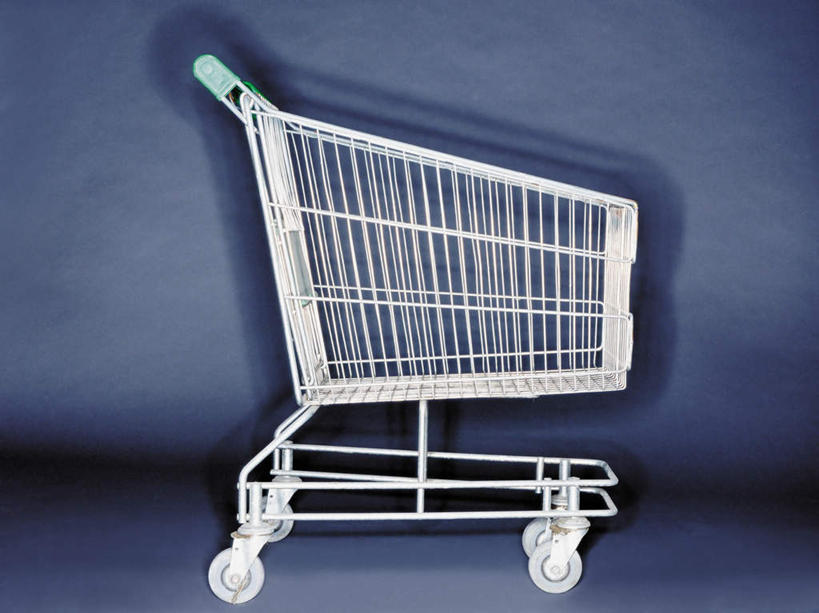 无人,横图,室内,白天,正面,购物车,金属制品,金属,车,一个,手推车,摄影,影棚,单个,便利,存放,载具,快捷,方便,寄存,寄放,暂存,彩图,影棚拍摄,拍摄