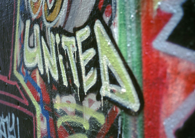 无人,横图,室外,特写,白天,正面,绘画,静物,朦胧,模糊,艺术,标志,文字,字符,字母,墙,涂抹,文化,标识,墙壁,墙面,抹,嘻哈,彩图,涂鸦,传统文化