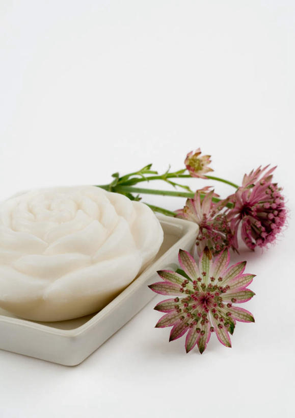 无人,竖图,俯视,室内,特写,白天,白色背景,美容,桌面,桌子,玫瑰,静物,一块,护肤,盛开,花蕾,花,花瓣,花朵,鲜花,白色,化妆品,肥皂,肥皂盒,香皂,日用品,洗浴用品,花苞,花蕊,清洁,保养,享受,休闲,放松,保健,摄影,影棚,护肤品,舒缓,养颜,去污,紧肤,嫩肤,洗涤,彩图,高角度拍摄,影棚拍摄,拍摄