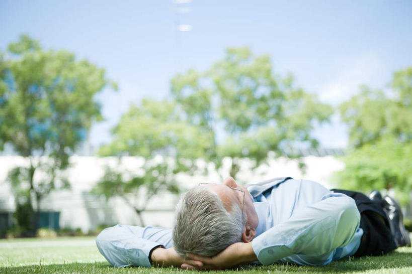 西方人,一个人,商务人士,商务男性,躺,横图,室外,白天,正面,衬衫,草地,草坪,植物,欧洲,欧洲人,仅一个男性,仅一个人,撑,阴影,套装,光线,影子,注视,草,蓝色,绿色,蓝天,天空,阳光,天,观察,看,仅一个老年男性,观看,察看,撑着,关注,商务装,工薪阶层,卧着,老年男性,男人,男性,白种人,白领,上班族,躺着,卧,半身,彩图,衬衣