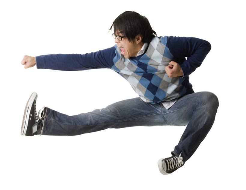 东方人,一个人,学生,跳,举,横图,室内,白天,白色背景,正面,毛衣,衬衫,亚洲,仅一个男性,仅一个人,一副,服装,眼镜,注视,休闲装,黄种人,仅一个年轻男性,衣服,观察,看,托,休闲,休闲服,击打,摄影,服饰,影棚,观看,察看,关注,线衫,近视眼镜,男人,男性,年轻男性,亚洲人,举起,举手,举着,跳跃,向上举,向上伸,向上托,彩图,全身,影棚拍摄,衬衣,绒衣,套衫,套头毛衣,线衣,拍摄